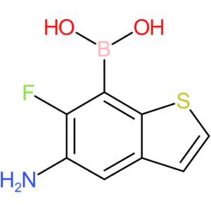 (5-amino-6-fluoro-1-benzothiophen-7-yl)boronic acid