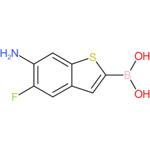 6-amino-5-fluorobenzothiophene-2-boronic acid