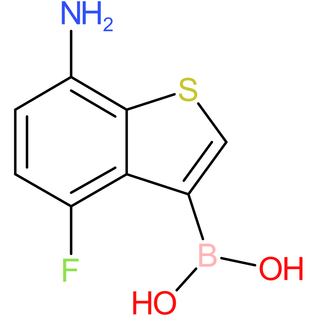 7-amino-4-fluorobenzothiophene-3-boronic acid