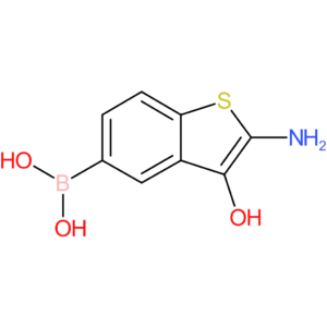 (2-amino-3-hydroxy-1-benzothiophen-5-yl)boronic acid