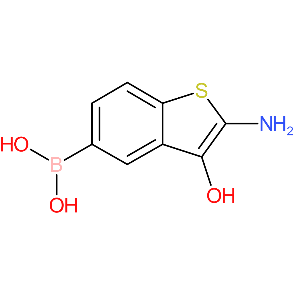 (2-amino-3-hydroxy-1-benzothiophen-5-yl)boronic acid