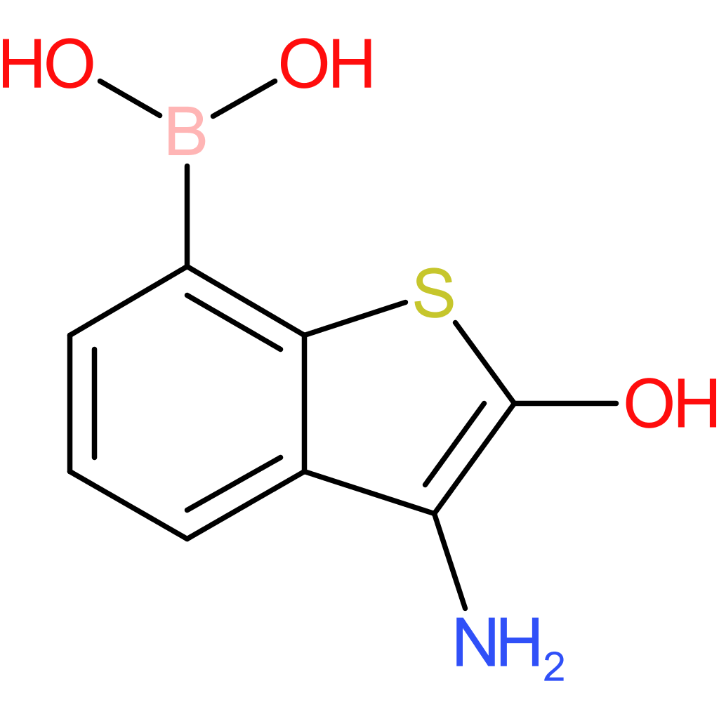 (3-amino-2-hydroxy-1-benzothiophen-7-yl)boronic acid
