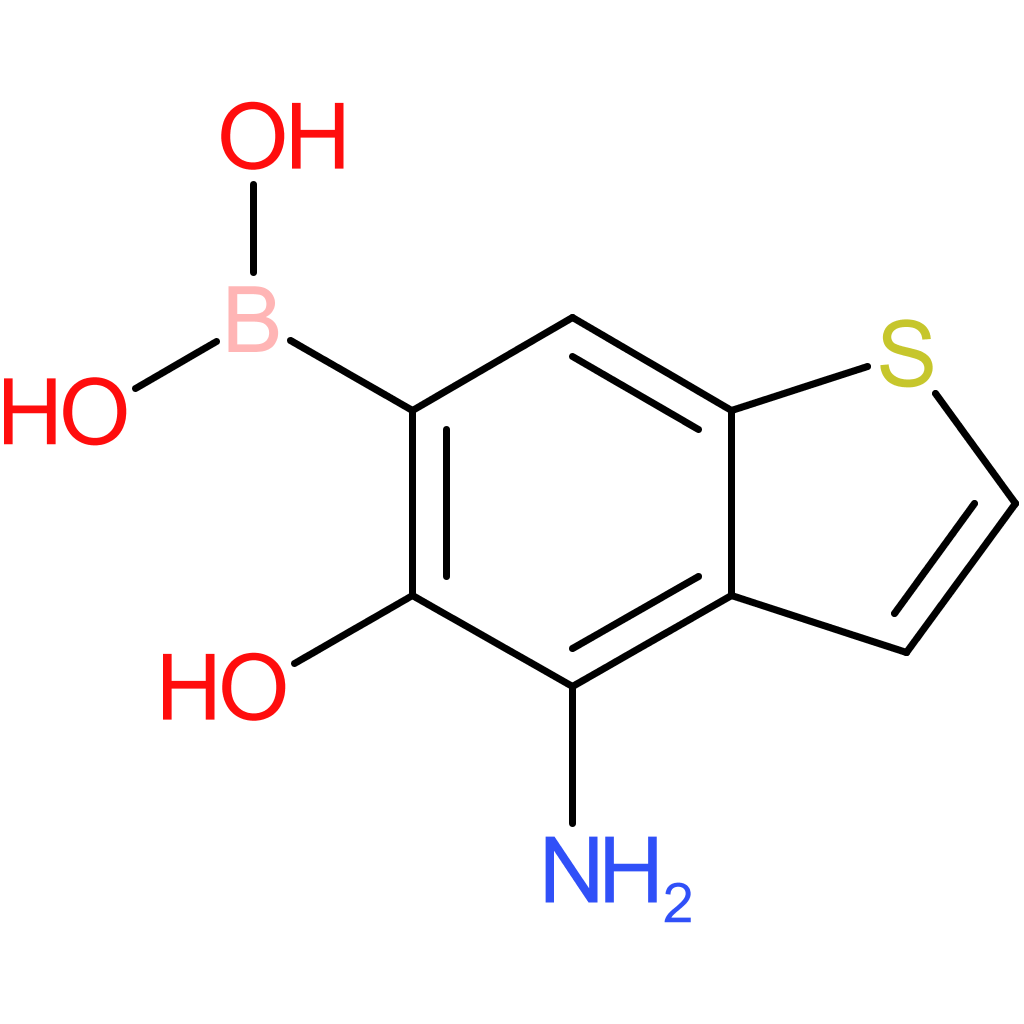 (4-amino-5-hydroxy-1-benzothiophen-6-yl)boronic acid