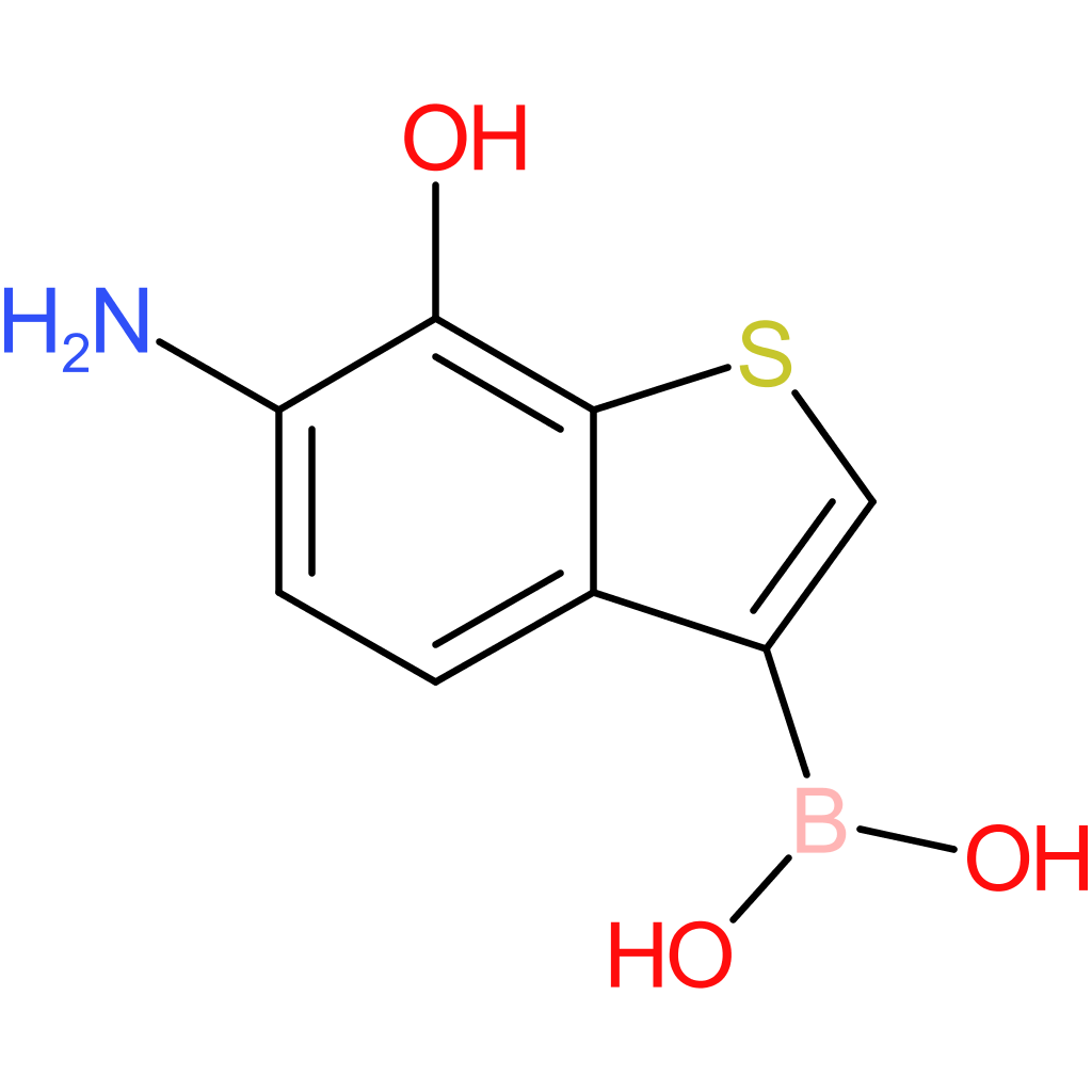 6-amino-7-hydroxybenzothiophene-3-boronic acid