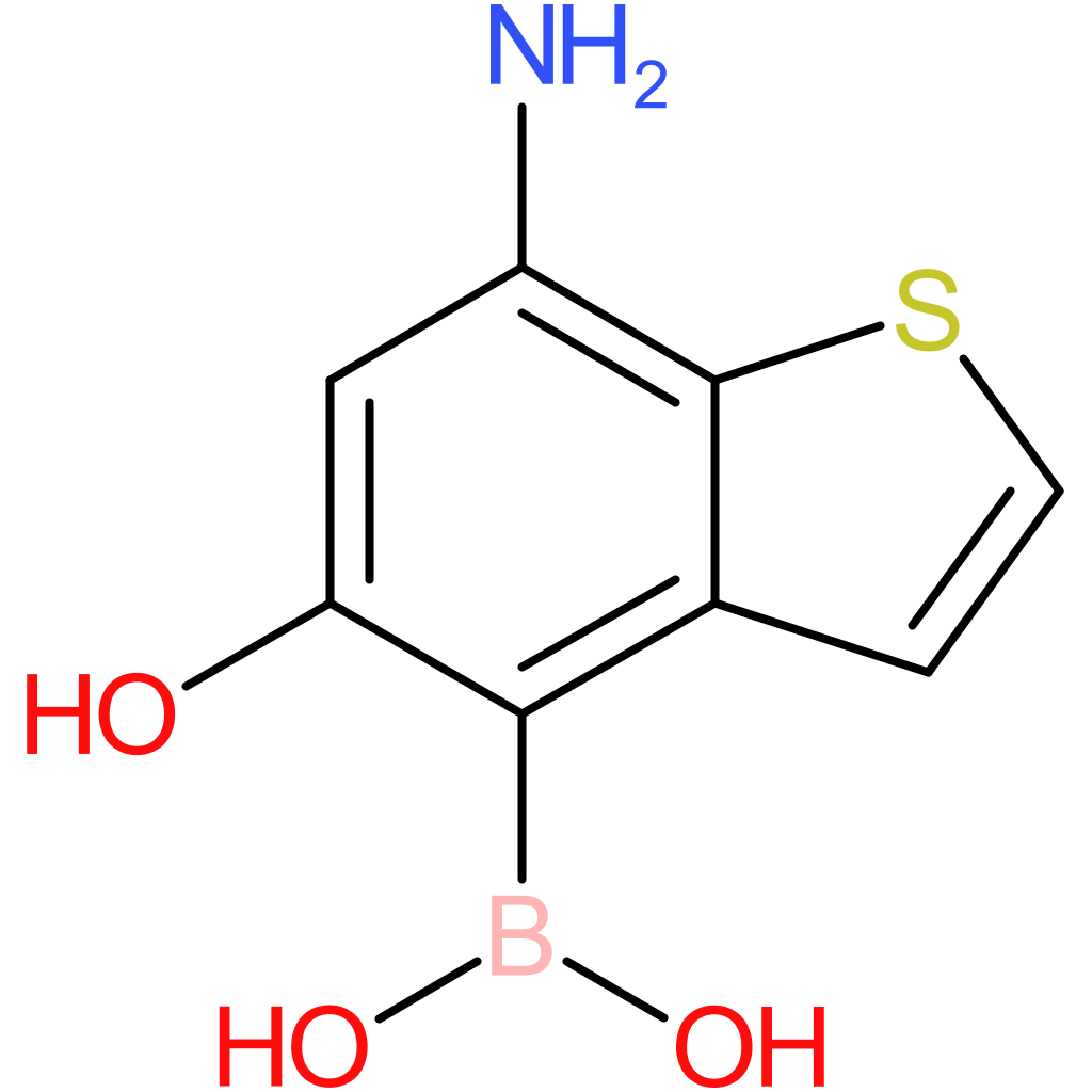 7-amino-5-hydroxybenzothiophene-4-boronic acid