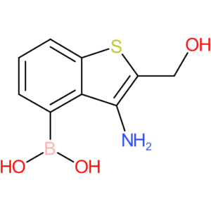 3-amino-2-(hydroxymethyl)benzothiophene-4-boronic acid