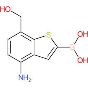 4-amino-7-(hydroxymethyl)benzothiophene-2-boronic acid