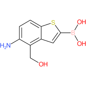 5-amino-4-(hydroxymethyl)benzothiophene-2-boronic acid
