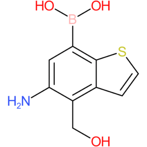 5-amino-4-(hydroxymethyl)benzothiophene-7-boronic acid