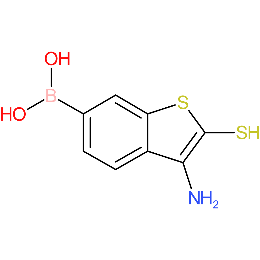 3-amino-2-mercaptobenzothiophene-6-boronic acid