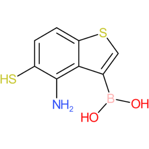 (4-amino-5-sulfanyl-1-benzothiophen-3-yl)boronic acid