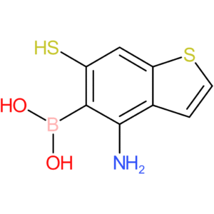 (4-amino-6-sulfanyl-1-benzothiophen-5-yl)boronic acid