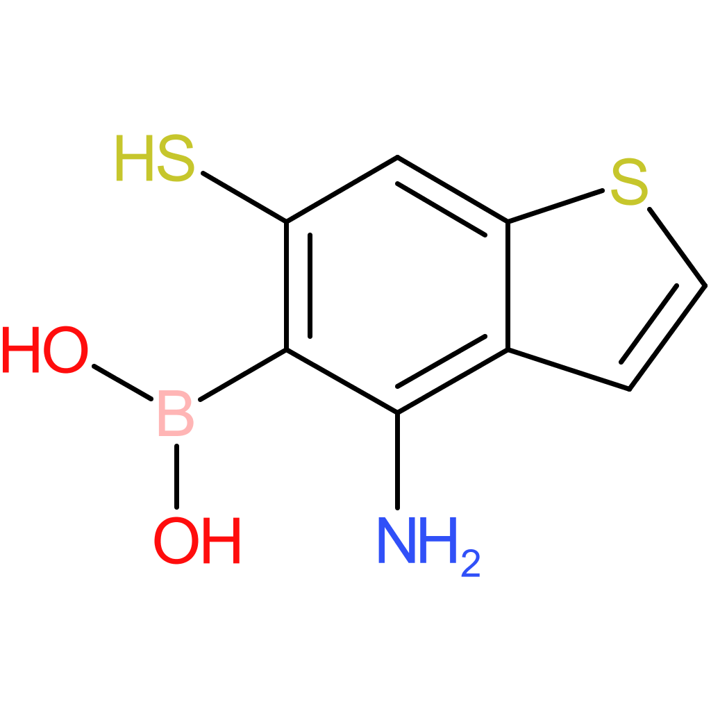(4-amino-6-sulfanyl-1-benzothiophen-5-yl)boronic acid