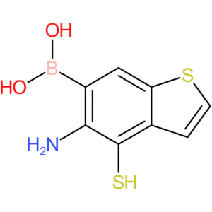 (5-amino-4-sulfanyl-1-benzothiophen-6-yl)boronic acid