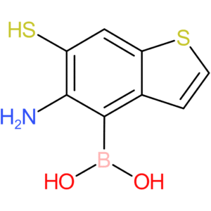 (5-amino-6-sulfanyl-1-benzothiophen-4-yl)boronic acid