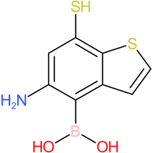 (5-amino-7-sulfanyl-1-benzothiophen-4-yl)boronic acid