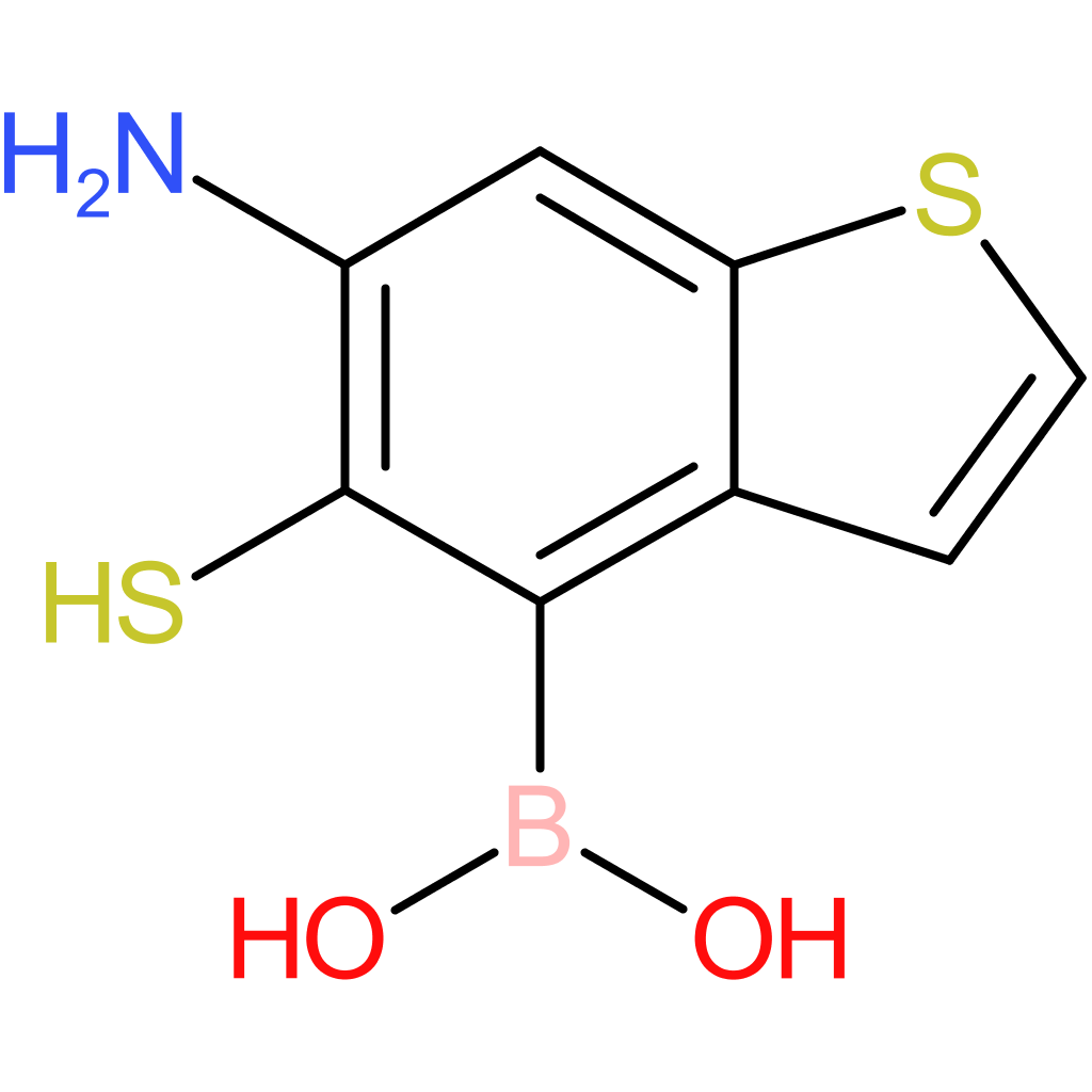 (6-amino-5-sulfanyl-1-benzothiophen-4-yl)boronic acid