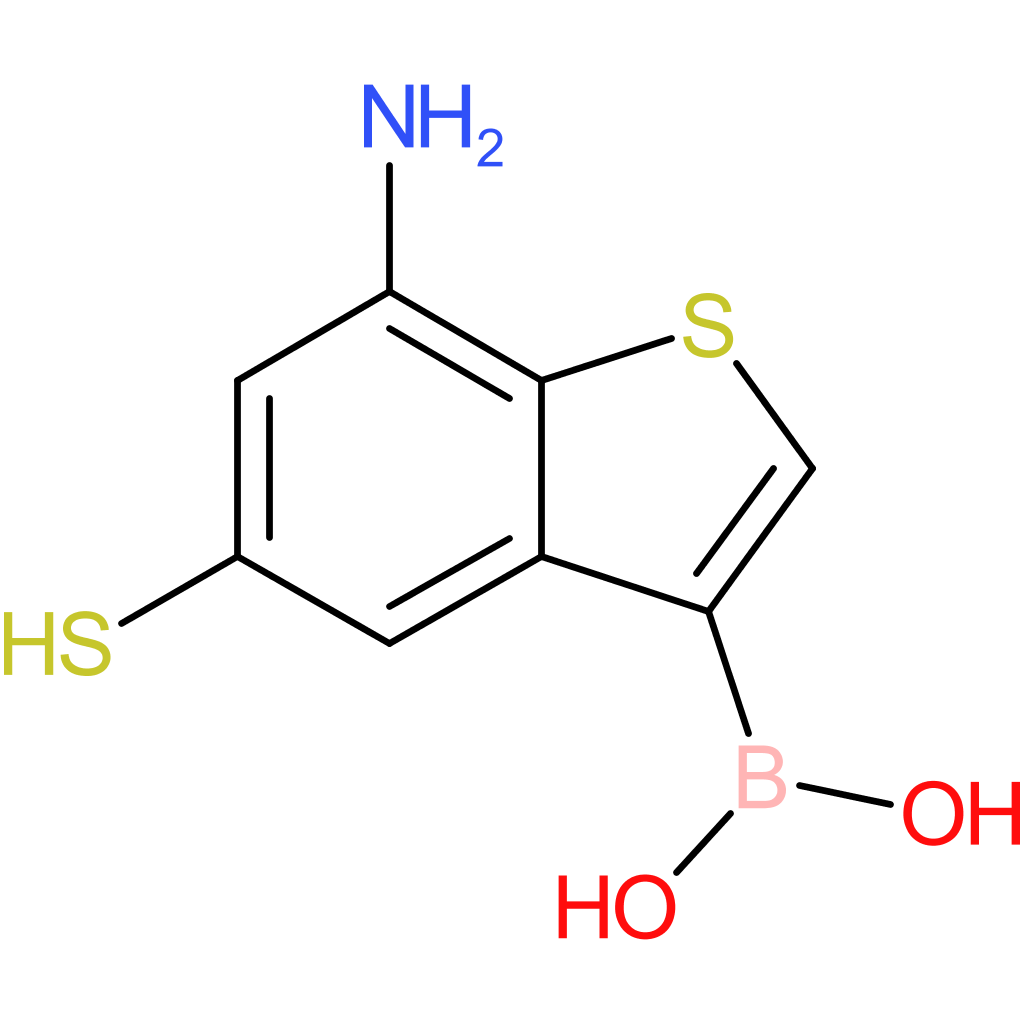 (7-amino-5-sulfanyl-1-benzothiophen-3-yl)boronic acid