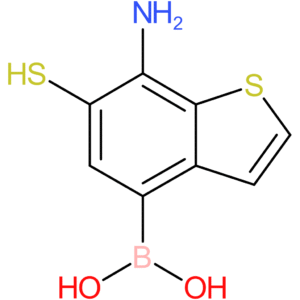 (7-amino-6-sulfanyl-1-benzothiophen-4-yl)boronic acid