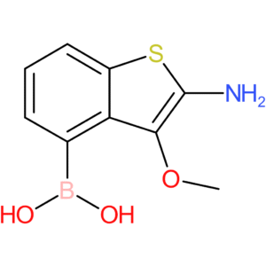 2-amino-3-methoxybenzothiophene-4-boronic acid