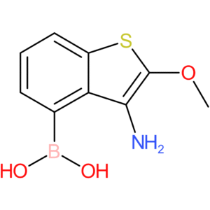 3-amino-2-methoxybenzothiophene-4-boronic acid