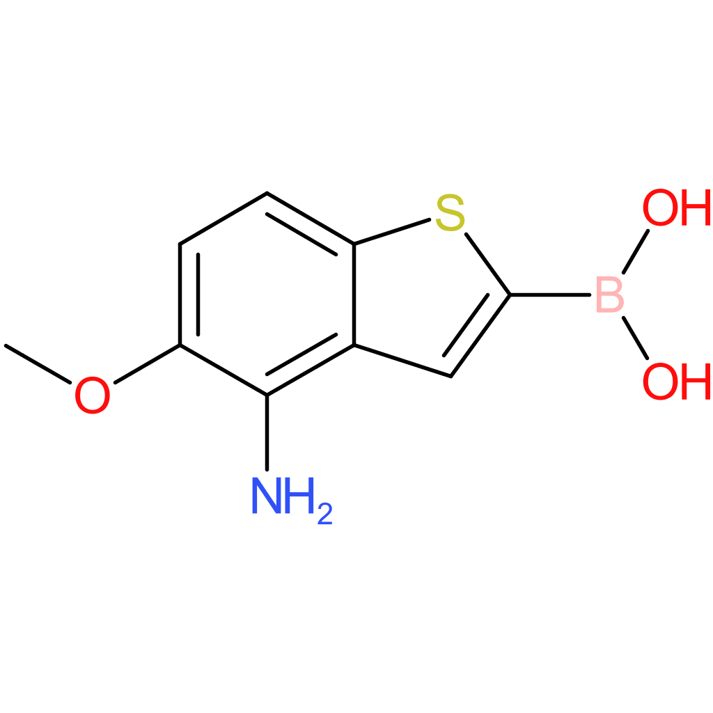 4-amino-5-methoxybenzothiophene-2-boronic acid