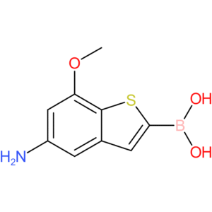 5-amino-7-methoxybenzothiophene-2-boronic acid