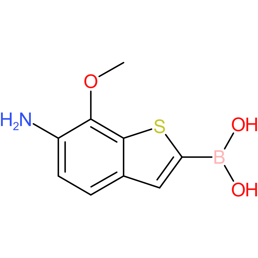 6-amino-7-methoxybenzothiophene-2-boronic acid