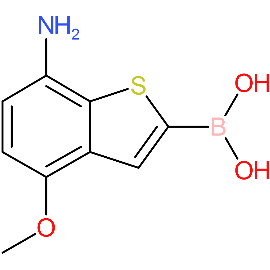 7-amino-4-methoxybenzothiophene-2-boronic acid