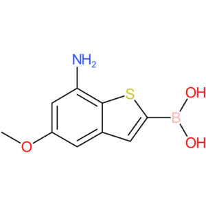 7-amino-5-methoxybenzothiophene-2-boronic acid