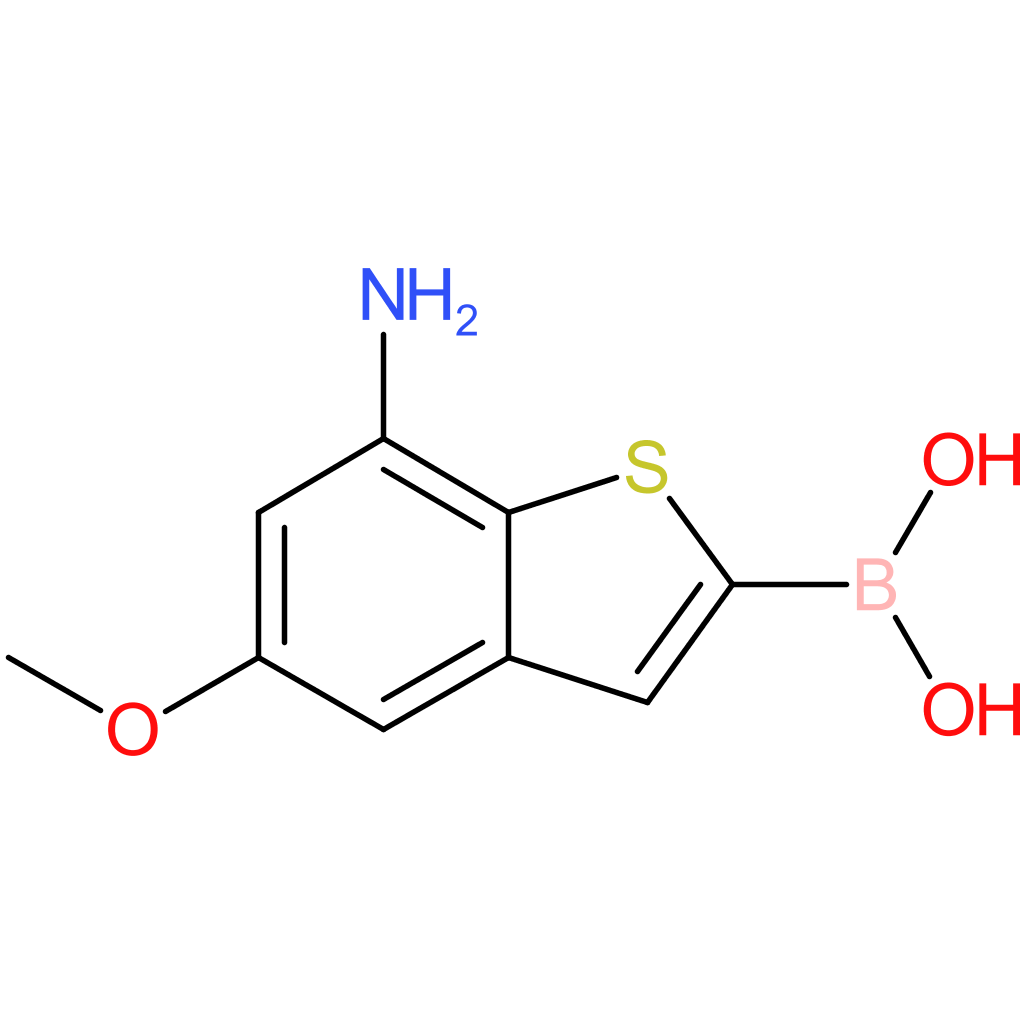 7-amino-5-methoxybenzothiophene-2-boronic acid