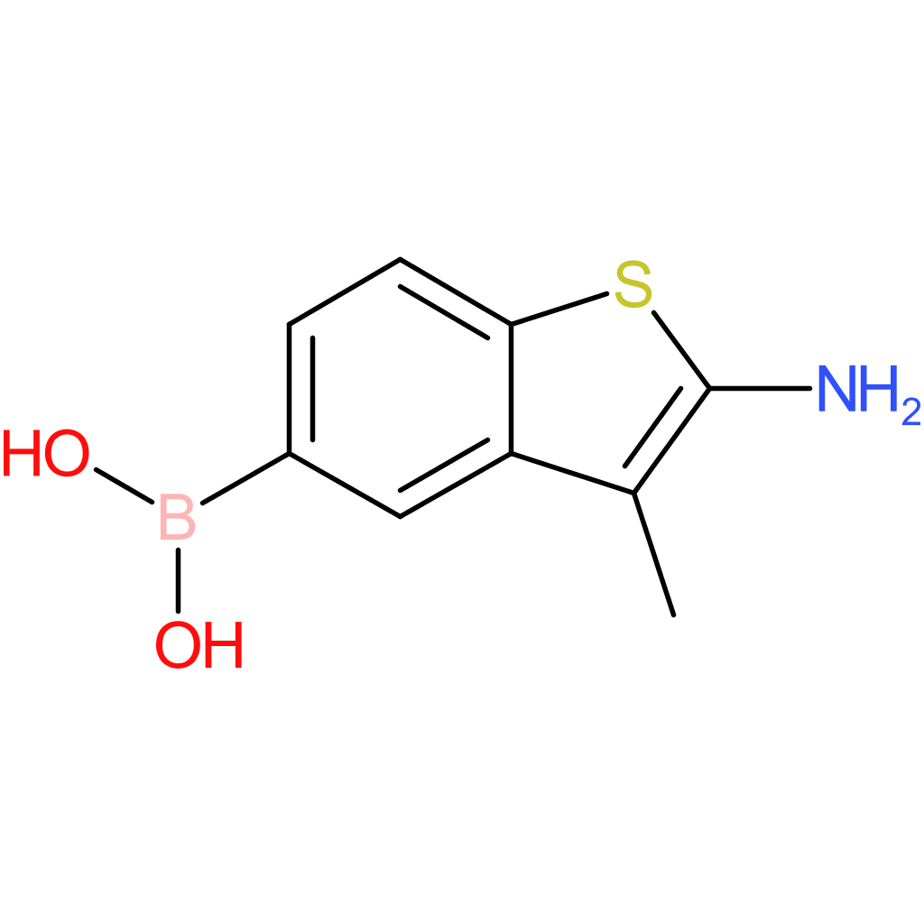 (2-amino-3-methyl-1-benzothiophen-5-yl)boronic acid