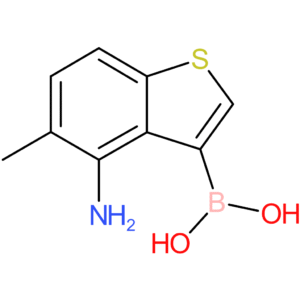(4-amino-5-methyl-1-benzothiophen-3-yl)boronic acid