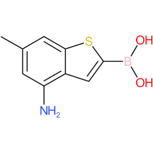 (4-amino-6-methyl-1-benzothiophen-2-yl)boronic acid