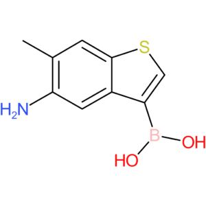 (5-amino-6-methyl-1-benzothiophen-3-yl)boronic acid