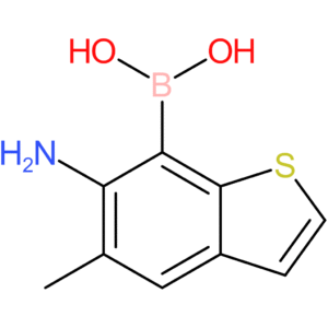 (6-amino-5-methyl-1-benzothiophen-7-yl)boronic acid