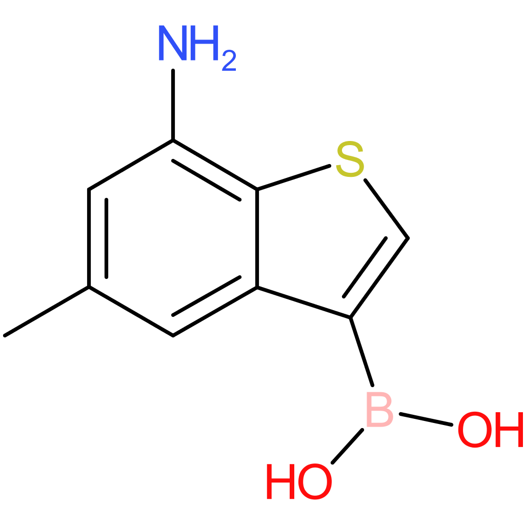 (7-amino-5-methyl-1-benzothiophen-3-yl)boronic acid