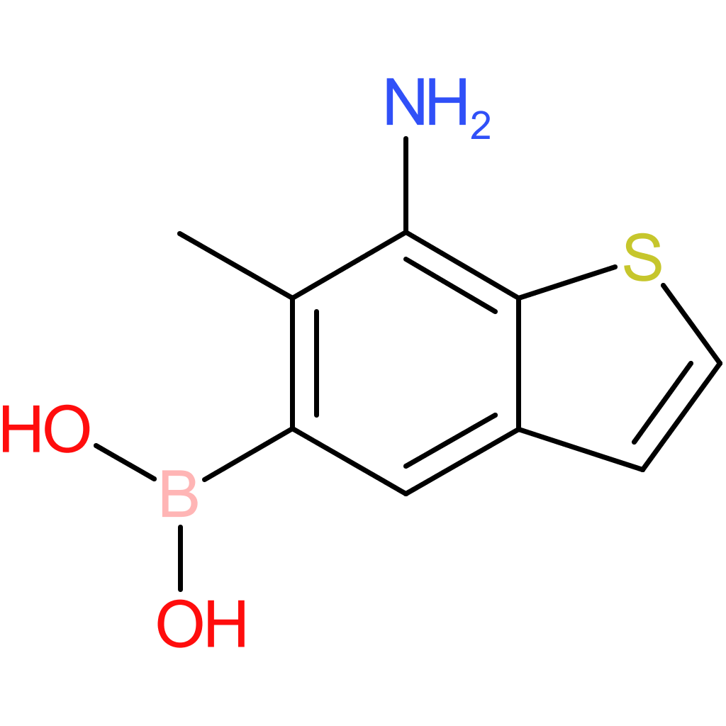 (7-amino-6-methyl-1-benzothiophen-5-yl)boronic acid