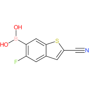 2-cyano-5-fluorobenzothiophene-6-boronic acid
