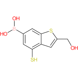 2-(hydroxymethyl)-4-mercaptobenzothiophene-6-boronic acid