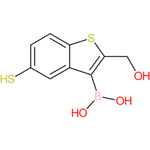 2-(hydroxymethyl)-5-mercaptobenzothiophene-3-boronic acid
