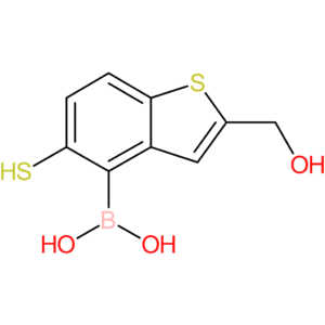2-(hydroxymethyl)-5-mercaptobenzothiophene-4-boronic acid