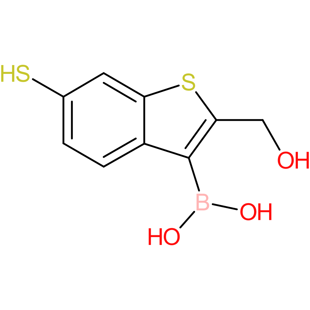 2-(hydroxymethyl)-6-mercaptobenzothiophene-3-boronic acid