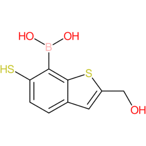2-(hydroxymethyl)-6-mercaptobenzothiophene-7-boronic acid