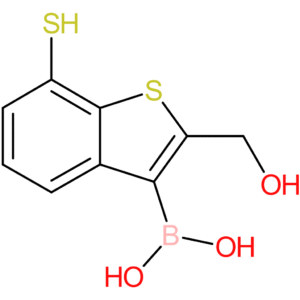 2-(hydroxymethyl)-7-mercaptobenzothiophene-3-boronic acid