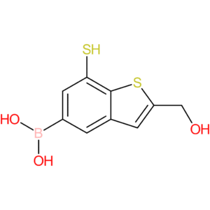 2-(hydroxymethyl)-7-mercaptobenzothiophene-5-boronic acid
