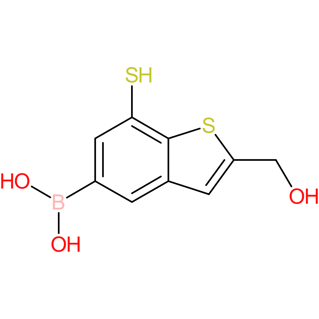 2-(hydroxymethyl)-7-mercaptobenzothiophene-5-boronic acid