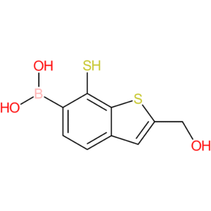 2-(hydroxymethyl)-7-mercaptobenzothiophene-6-boronic acid
