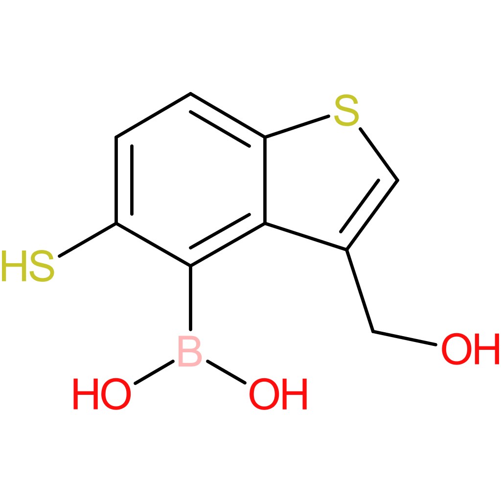 3-(hydroxymethyl)-5-mercaptobenzothiophene-4-boronic acid