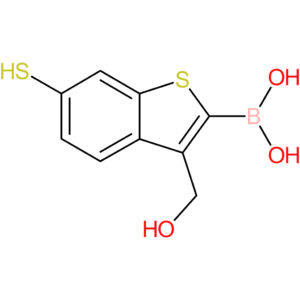 3-(hydroxymethyl)-6-mercaptobenzothiophene-2-boronic acid